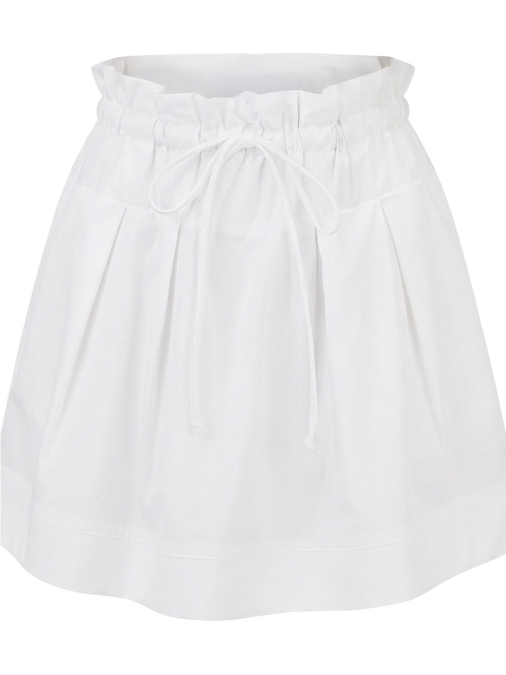 Le Bop Madeline Drawstring Paperbag Waist Mini Skirt